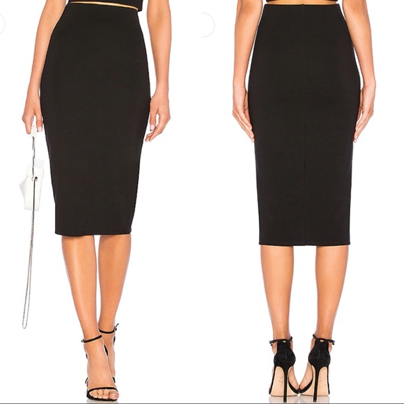 LPA HIGH RISE PENCIL SKIRT LOVERS FRIENDS REVOLVE HOUSE HARLOW VINCE WANG ZARA - Picture 3 of 11